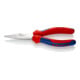 KNIPEX 30 25 160 langbektang verchroomd 160 mm