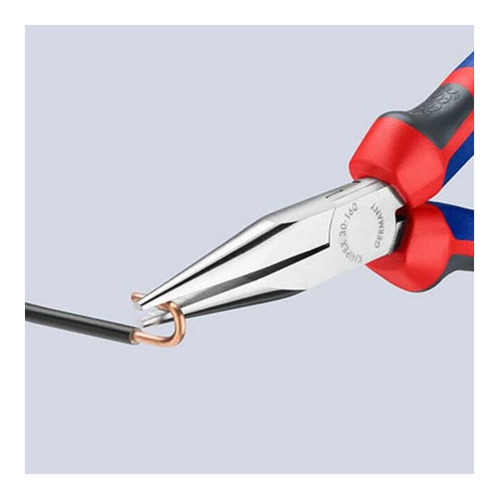 KNIPEX 30 25 160 langbektang verchroomd 160 mm