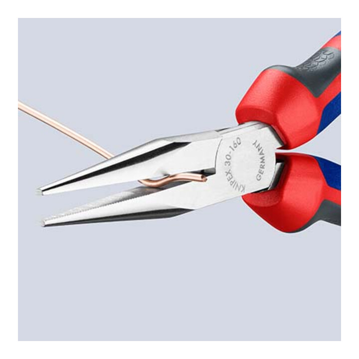 KNIPEX 30 25 160 langbektang verchroomd 160 mm