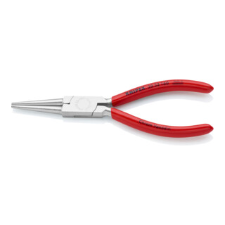 KNIPEX Pinza a becchi lunghi, forma 3, impugnatura multicomponente