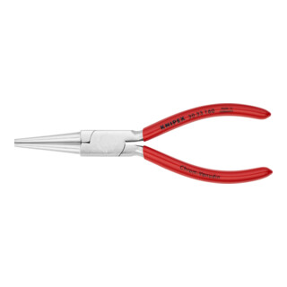 KNIPEX Pinza a becchi lunghi, forma 3, impugnatura multicomponente