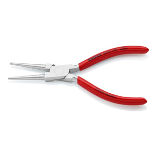 KNIPEX Pinza a becchi lunghi, forma 3, impugnatura multicomponente