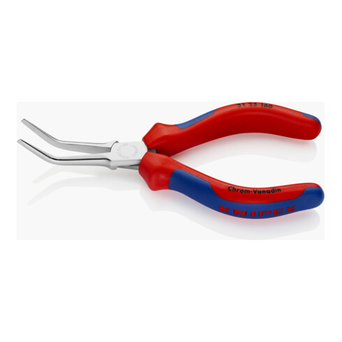 KNIPEX 31 25 160 Greifzange (Nadelzange) verchromt 160 mm