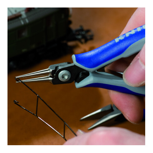 KNIPEX 34 32 130 Precisie-Elektro grijptang 135 mm