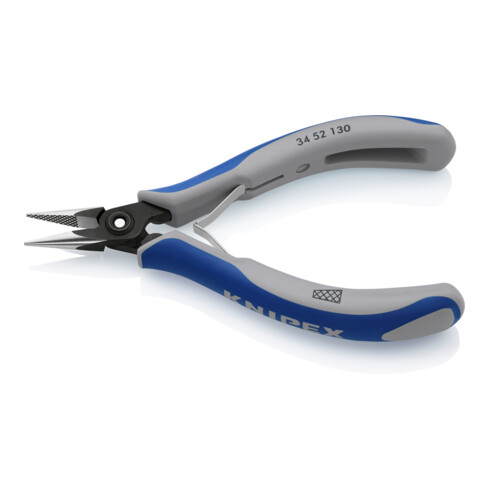 KNIPEX 34 52 130 Precisie Elektro grijptang gebruineerd 130 mm