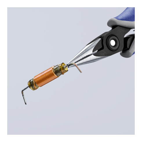 KNIPEX 34 52 130 Precisie Elektro grijptang gebruineerd 130 mm