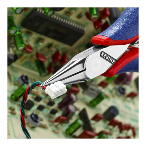 KNIPEX Elektro grijptang 115mm fl.br.bek