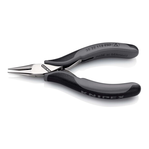 Elektr.Greifzange ESD 115mm fl.ru.geb.B. Knipex