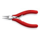 KNIPEX 35 31 115 Elektronik-Greifzange mit durchgestecktem Gelenk mit rutschhemmenden Kunststoff-Hüllen 115 mm-2