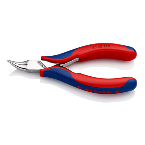 Knipex Elektronik-Greifzange 45° gewinkelt