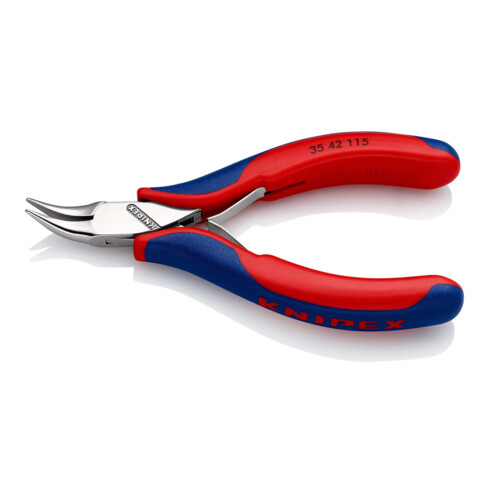 Knipex Elektronik-Greifzange 45° gewinkelt