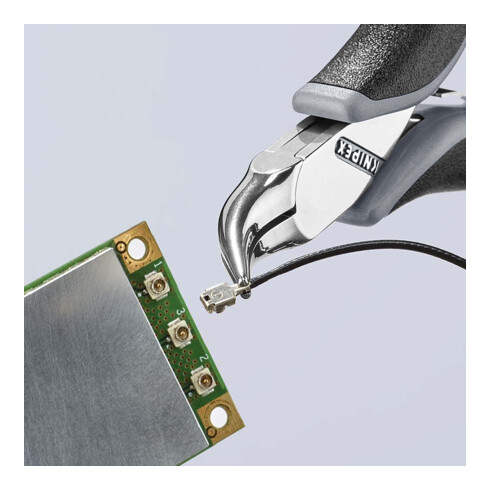 Elektr.Greifzange ESD 115mm fl.ru.geb.B. Knipex