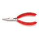 KNIPEX 37 13 125 Greifzange für Feinmechanik mit Kunststoff überzogen verchromt 125 mm