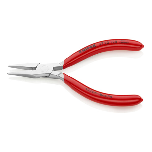 KNIPEX precisie borgveertangen voor buitenringen op assen met bescherming tegen uitrekken grijs geatramenteerd