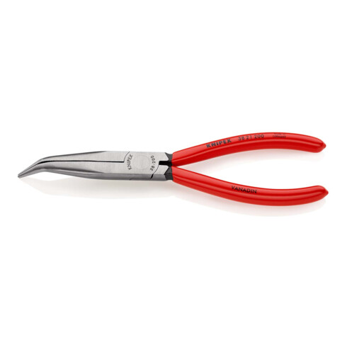 KNIPEX 38 21 200 Mechanikerzange mit Kunststoff überzogen schwarz atramentiert 200 mm