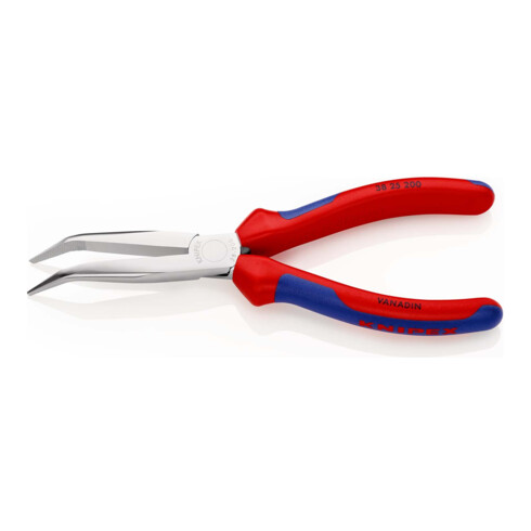 KNIPEX 38 25 200 Mechanikerzange mit Mehrkomponenten-Hüllen verchromt 200 mm