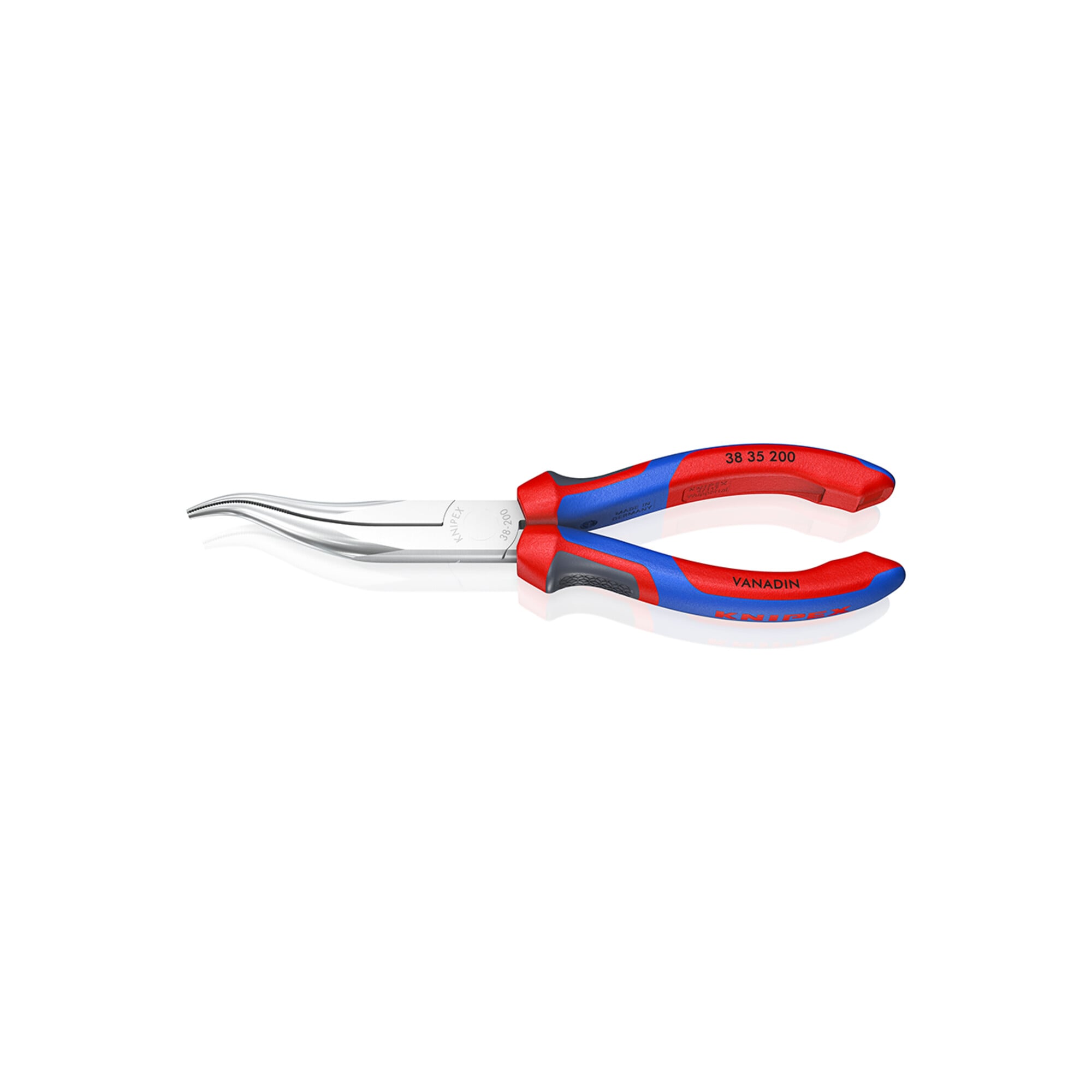 KNIPEX 38 35 200 Mechanikerzange mit Comfort-Griffen verchromt 200 mm