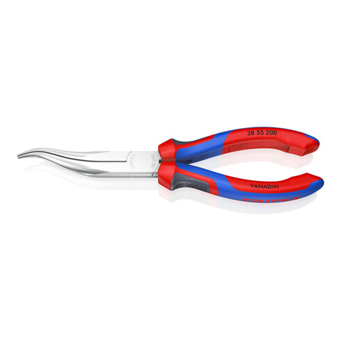 KNIPEX 38 35 200 Mechanikerzange mit Comfort-Griffen verchromt 200 mm