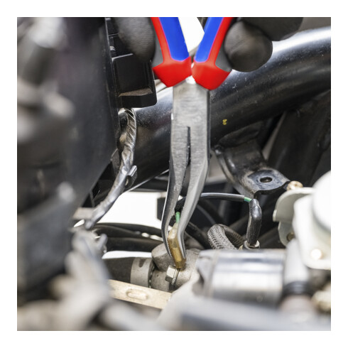 KNIPEX 38 35 200 Mechanikerzange mit Comfort-Griffen verchromt 200 mm