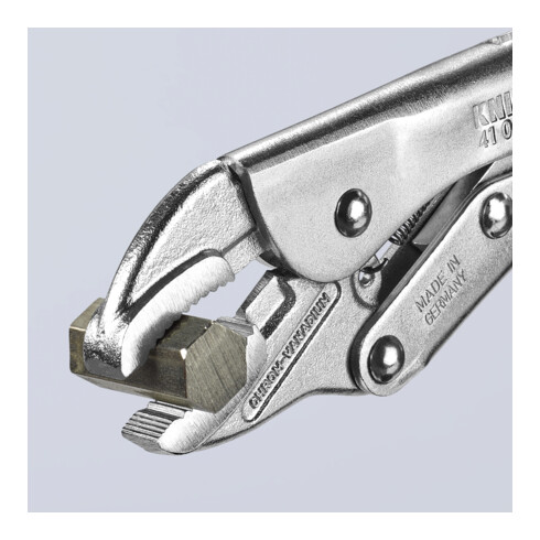 KNIPEX 41 04 180 Gripzange verzinkt 180 mm