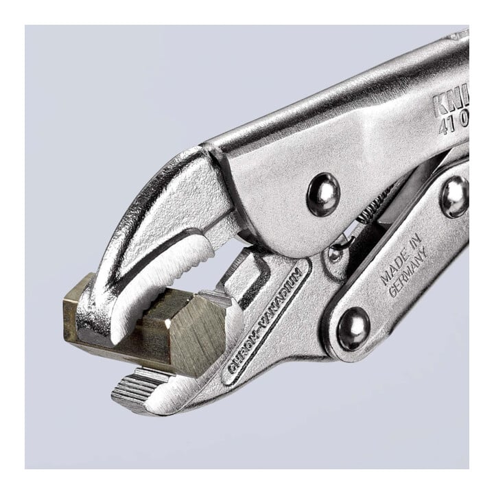 KNIPEX 41 04 180 Gripzange verzinkt 180 mm