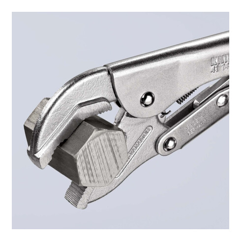 KNIPEX 41 14 250 Gripzange verzinkt 250 mm