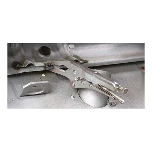 KNIPEX 41 34 165 Gripzange verzinkt 165 mm