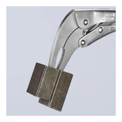 KNIPEX 41 44 200 Gripzange verzinkt 200 mm