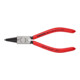 KNIPEX 44 11 J0 Sicherungsringzange für Innenringe in Bohrungen mit Kunststoff überzogen schwarz atramentiert 140 mm-1
