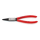 KNIPEX 44 11 J2 Sicherungsringzange für Innenringe in Bohrungen mit Kunststoff überzogen schwarz atramentiert 180 mm-1