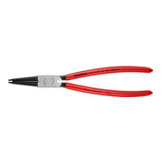 KNIPEX 44 11 J3 Sicherungsringzange für Innenringe in Bohrungen mit Kunststoff überzogen schwarz atramentiert 225 mm