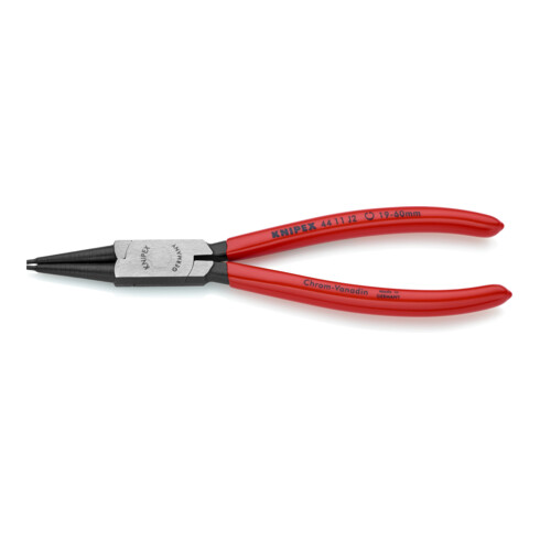 KNIPEX Pinza per anelli di sicurezza interni a fori 44 11 J4 bonderizzata nera, 320mm