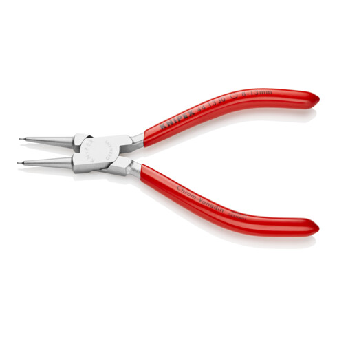 KNIPEX 44 13 J0 Sicherungsringzange für Innenringe in Bohrungen mit Kunststoff überzogen verchromt 140 mm