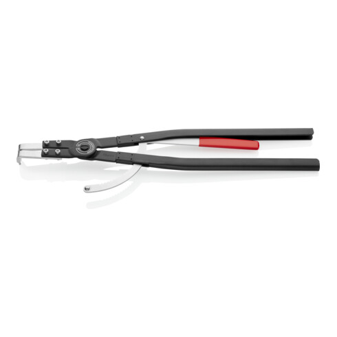 KNIPEX Pinza per anelli di sicurezza interni a fori 44 20 J61 termoverniciata nera, 600mm