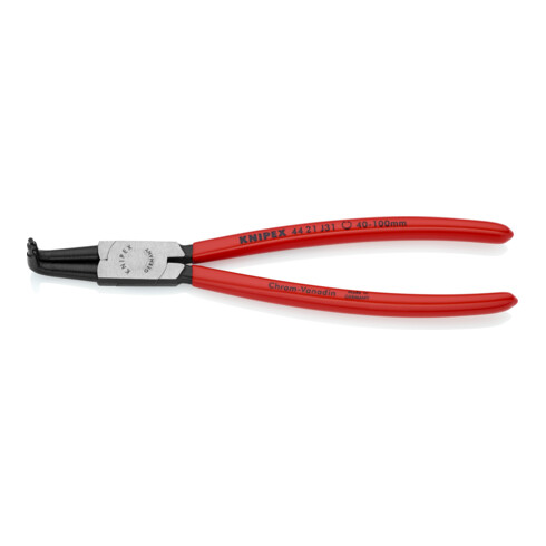 KNIPEX 44 21 J31 Borgveertang voor binnenringen in boringen zwart geatramenteerd 215 mm