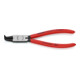 KNIPEX Pinza per anelli di sicurezza interni a fori 44 21 J41 bonderizzata nera, 300mm-1