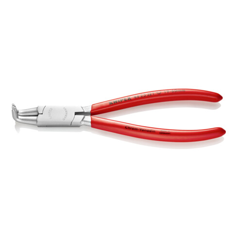 KNIPEX Pinza per anelli di sicurezza interni a fori 44 23 J11 cromata, 130mm