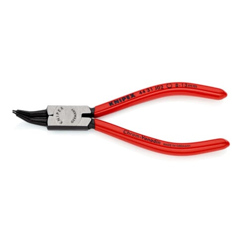 KNIPEX 44 31 J02 Borgveertang voor binnenringen in boringen 45° schuin zwart geatramenteerd 140 mm