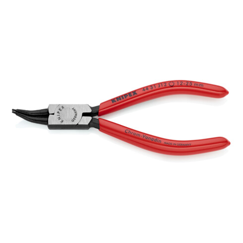 KNIPEX 44 31 J12 Borgveertang voor binnenringen in boringen 45° schuin zwart geatramenteerd 140 mm