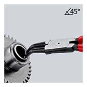 KNIPEX 44 31 J22 Borgveertang voor binnenringen in boringen 45° schuin zwart geatramenteerd 180 mm-4