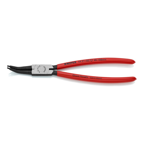 KNIPEX 44 31 J32 Borgveertang voor binnenringen in boringen 45° schuin zwart geatramenteerd 225 mm
