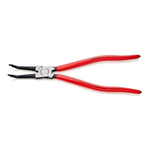 KNIPEX 44 31 J42 Sicherungsringzange für Innenringe in Bohrungen 45° gewinkelt mit Kunststoff überzogen schwarz atramentiert 310 mm