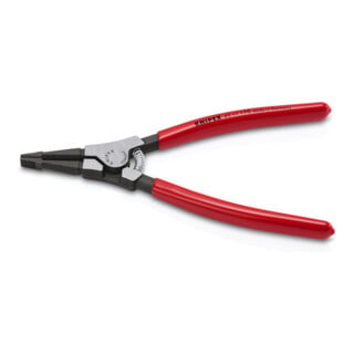KNIPEX 45 11 170 Montagezange für Sprengringe auf Wellen mit Kunststoff überzogen brüniert 170 mm