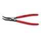 KNIPEX 45 21 200 Moniertangen voor snapringen op assen gebruineerd 200 mm-4