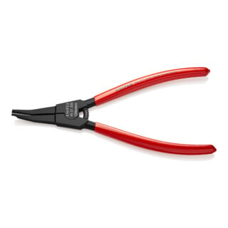 KNIPEX 45 21 200 Montagezange für Sprengringe auf Wellen brüniert 200 mm