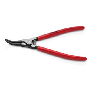 KNIPEX 45 21 200 Montagezange für Sprengringe auf Wellen mit Kunststoff überzogen schwarz atramentiert 220 mm