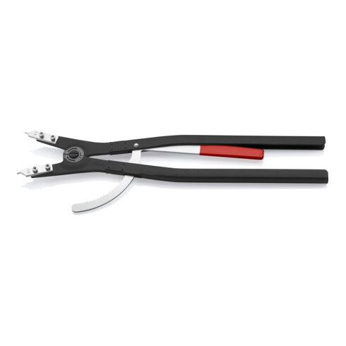 KNIPEX borgveertang voor buitenringen op assen zwart gepoedercoat