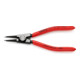KNIPEX 46 11 A0 Borgveertang voor buitenringen op assen zwart geatramenteerd 140 mm