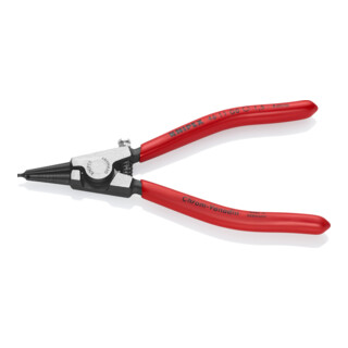 KNIPEX Pinza per anelli di sicurezza per la presa di anelli con rivestimento in plastica