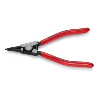 KNIPEX 46 11 G2 Sicherungsringzange für Greifringe auf Wellen schwarz atramentiert 140 mm